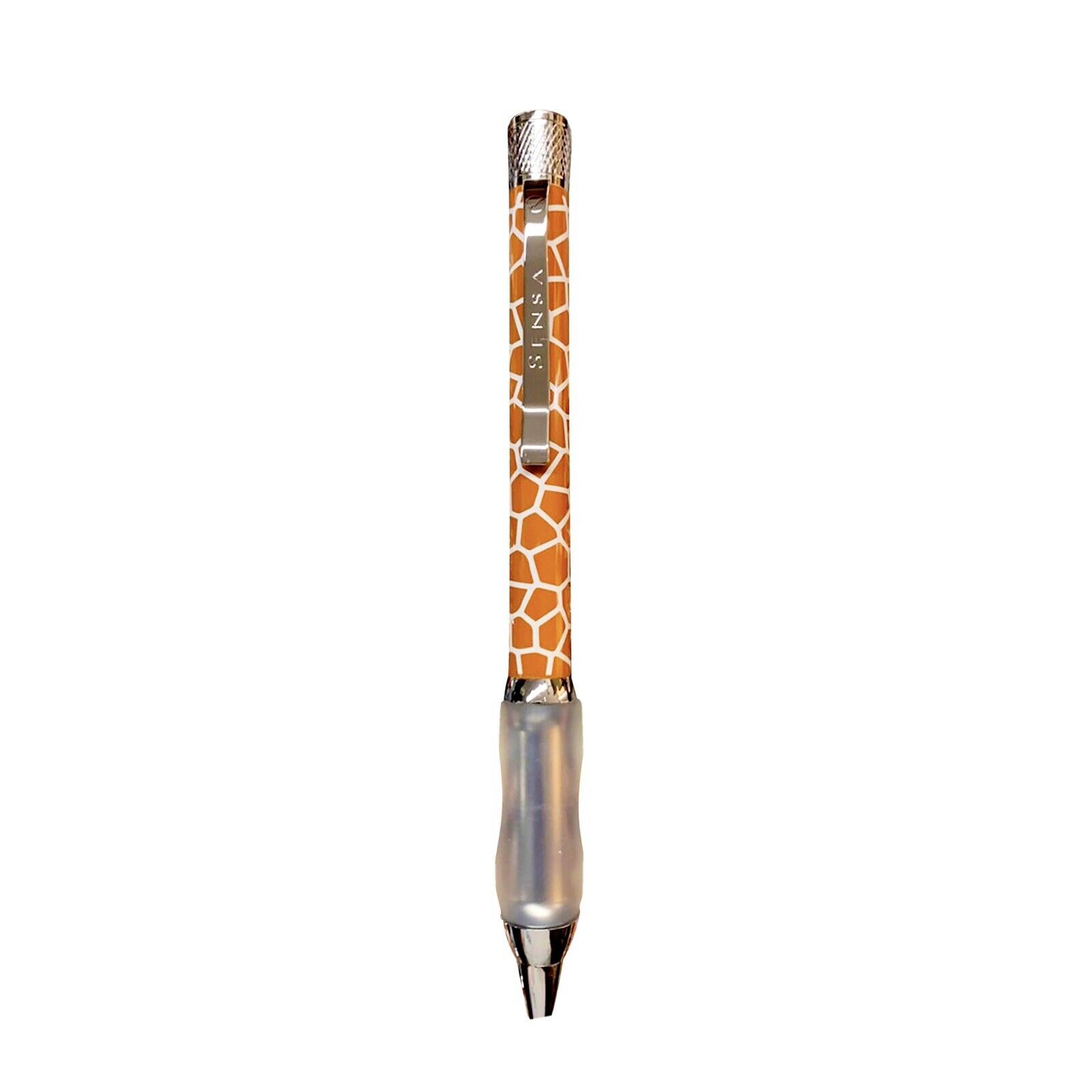 New Relase Sensa Safari Giraffe Ballpoint Pen With Plasmium Gel Grip New In Box