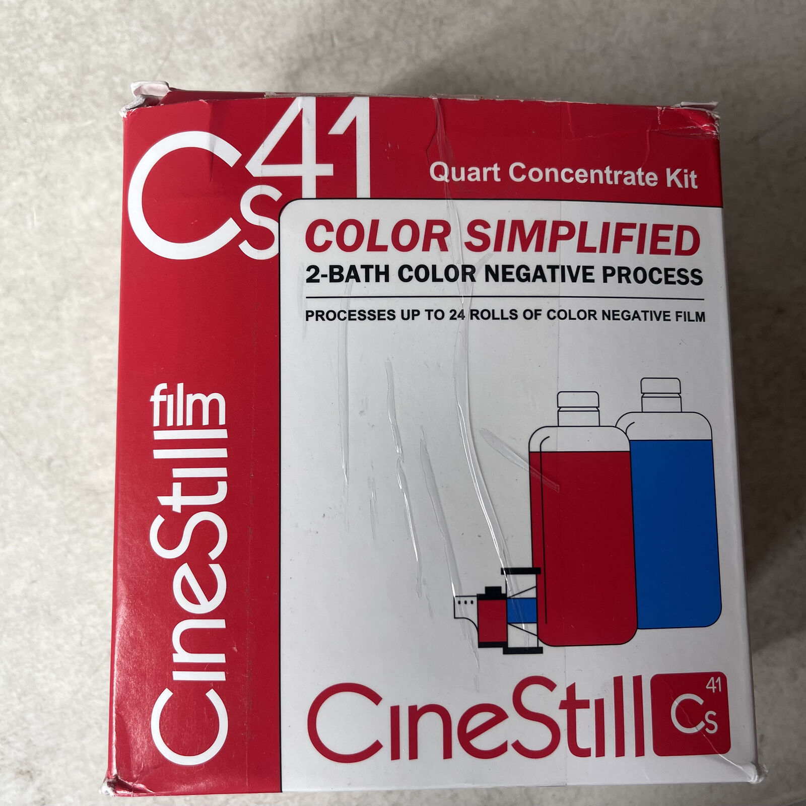 Cinestill Film Cs41 Color Simplified Bath Color Negative Quart Concentrate Kit