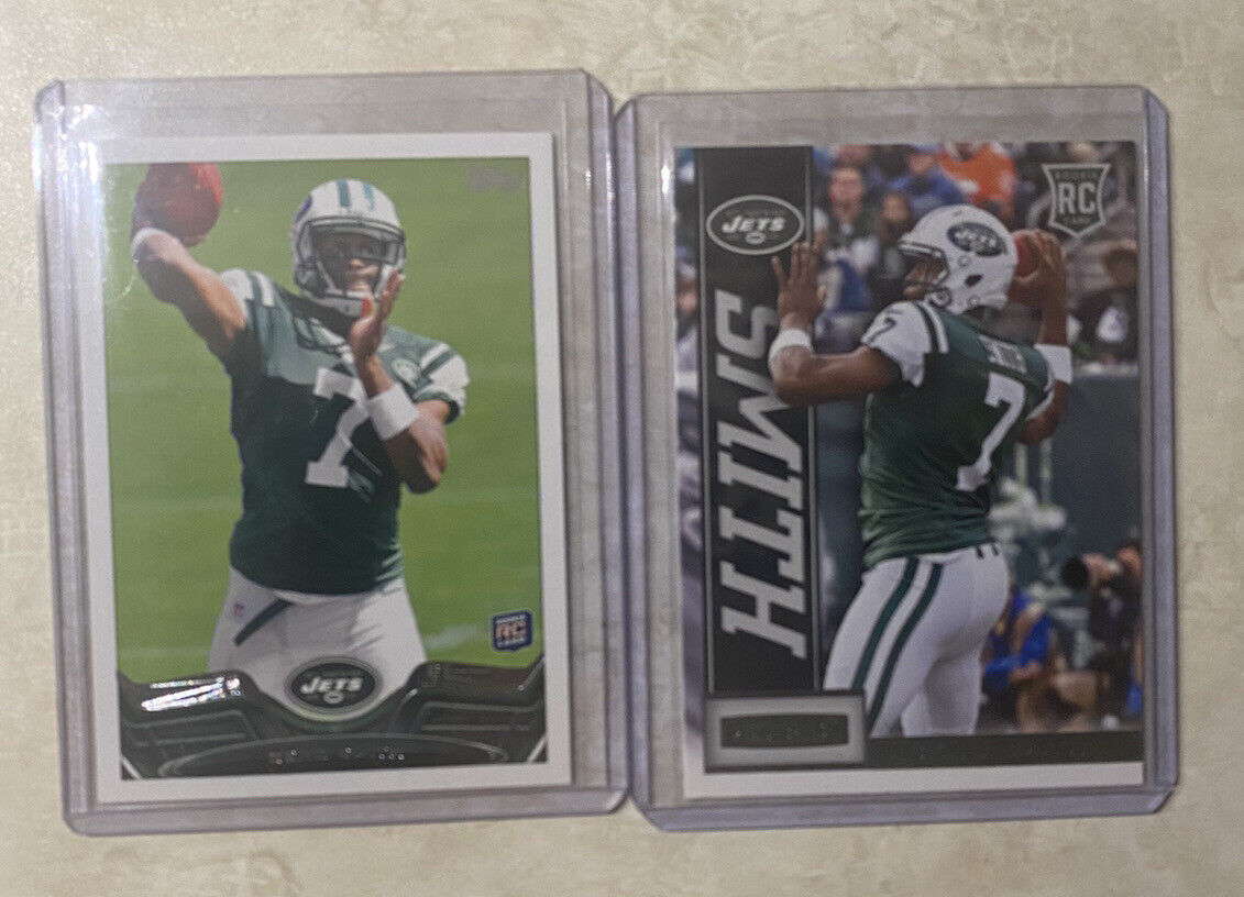 Geno Smith 2013 Rookie  2card Lot Look At Scan Cool Cards