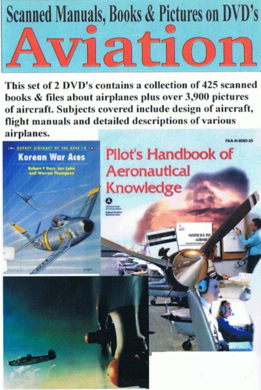 Aviation Book Resource Over 420