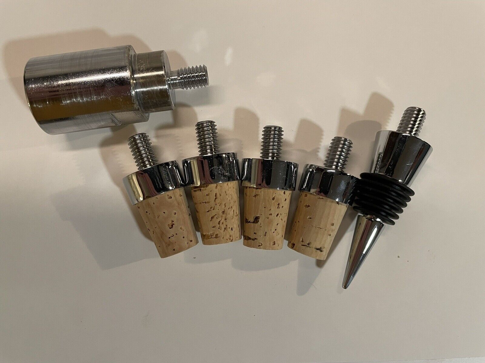 Psi Bottle Stopper Kit With Chuck, Drill And Tap For Wood Lathe.