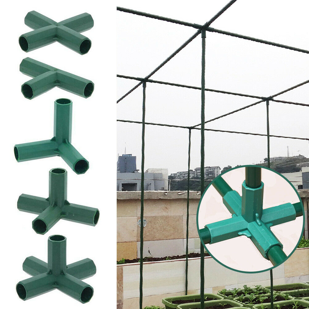 Plant Awning Structure Joints Connector Plastic Pipe Frame Greenhouse Bracket