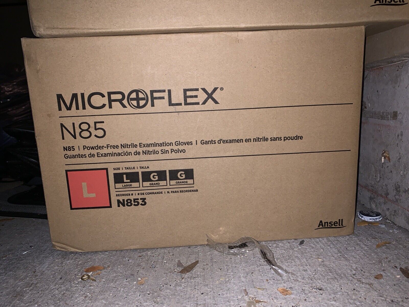 Ansell Microflex N853 (large) Case