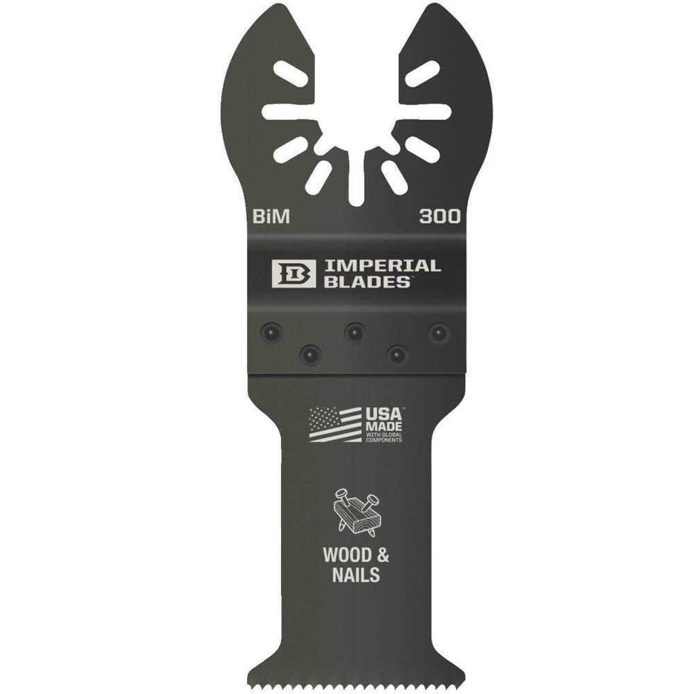 Imperial Blades Iboa300-3 One Fit 1-1/4" Wood W/ Nails Bm Blade, 3 Pk
