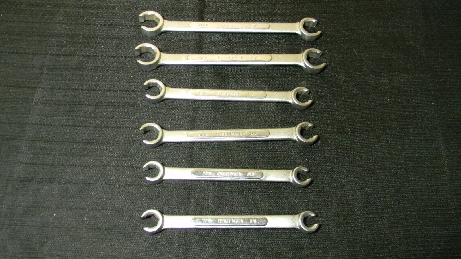Great Neck Flare-nut Wrenches 2 Sets---6 Total---