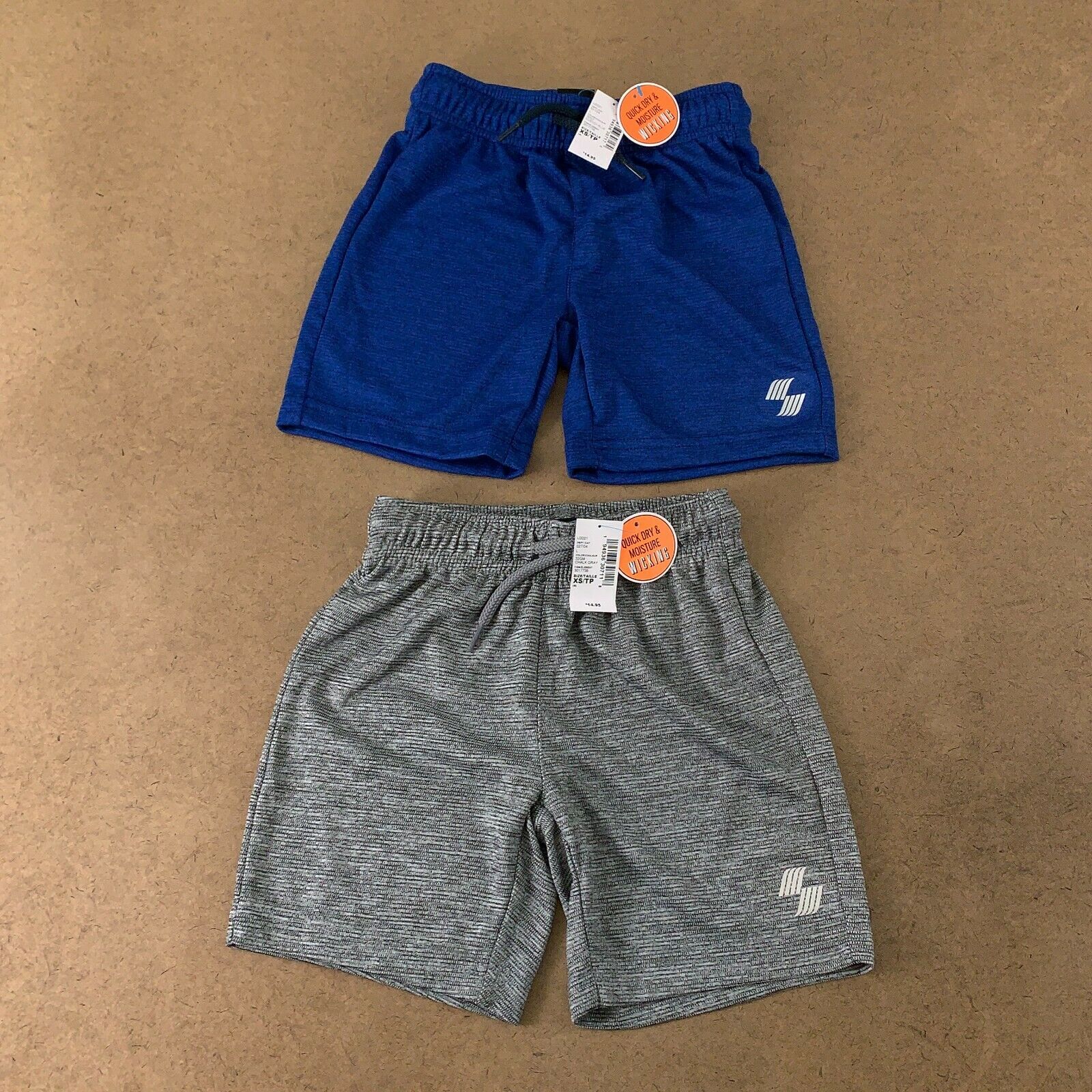 Lot Of 2 The Children's Place Boys Size Xs 4 Performance Basketball Shorts Nwt