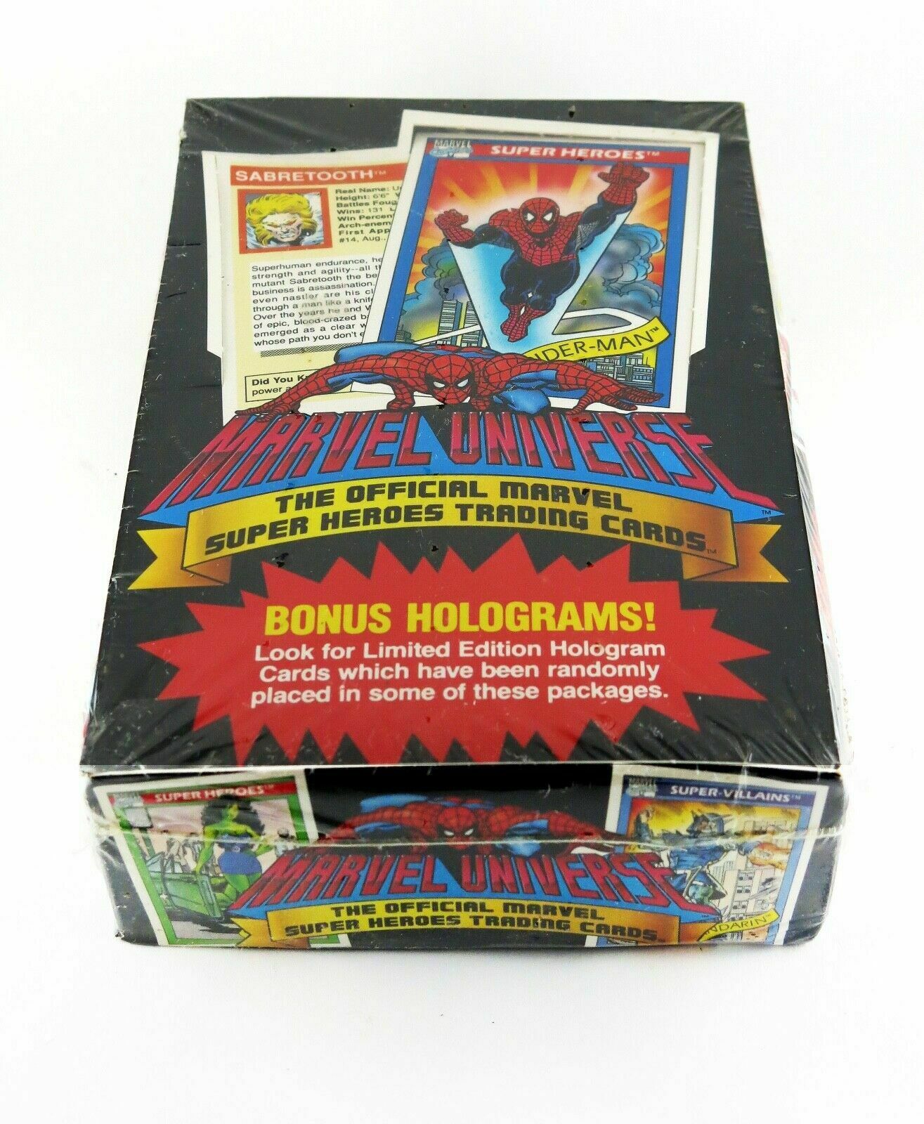 1990 Marvel Universe Series 1 Unopened Box 36 Packs Mint Condition
