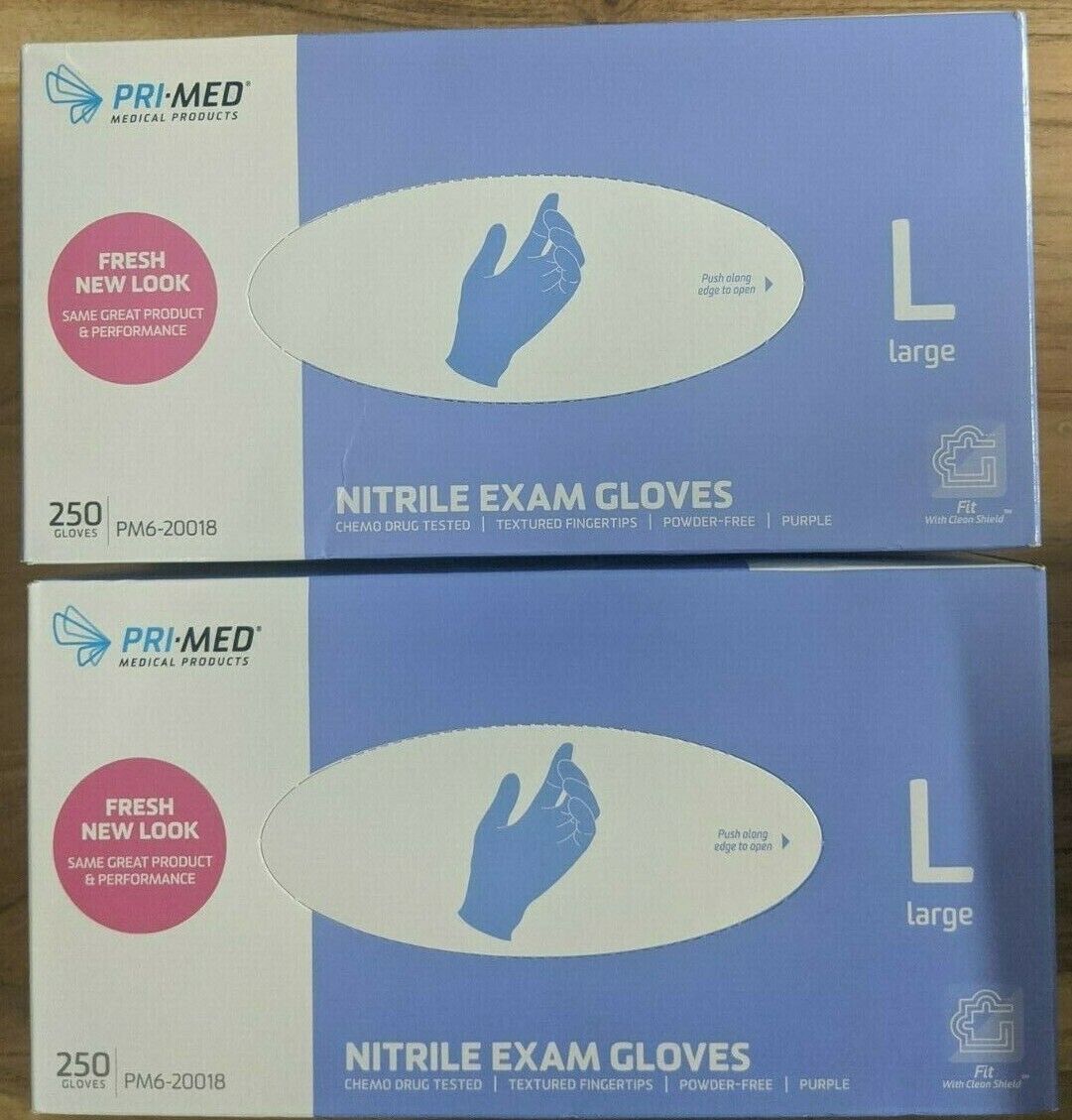2000 Large Nitrile Exam Gloves Extra Strong