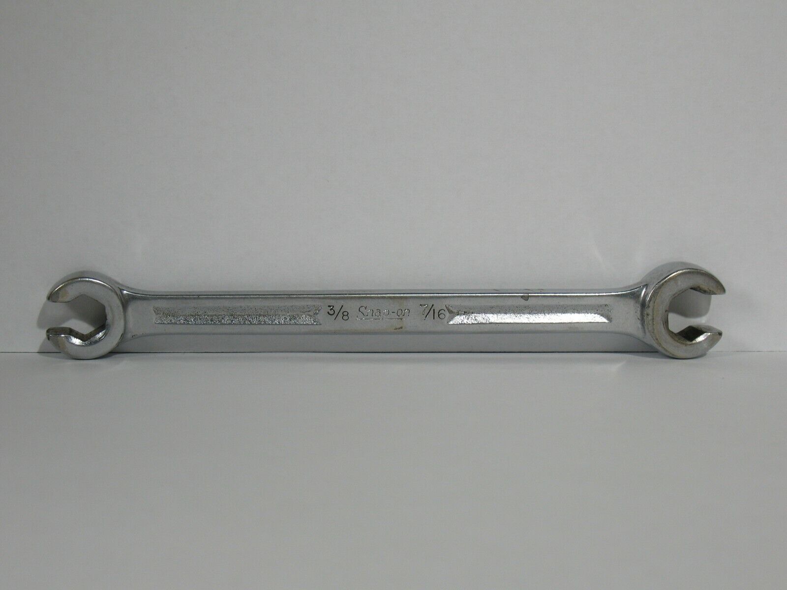 Snap On Tools Rxv-1214-s 3/8" X 7/16" Double Open End Flare Nut Wrench Vintage