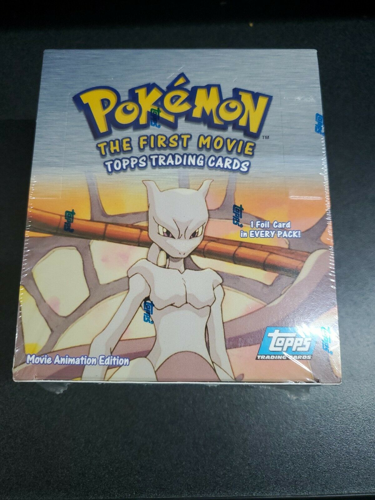 1997 Topps Pokemon The First Movie Trading Cards Factory Sealed Box 36 Packs