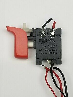 Replacement Drill Trigger Switch/motor Speed Control/current Limiter 7.2-24v 20a
