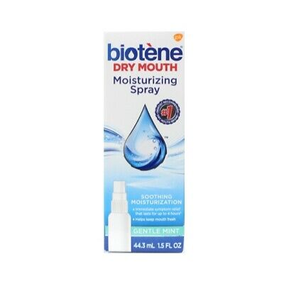 2 Pack Biotene Moisturizing Mouth Spray 1.5 Oz Each