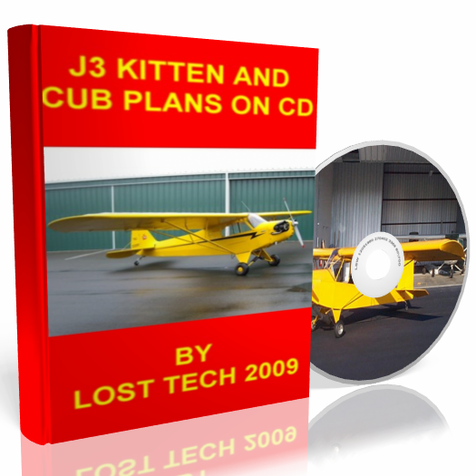 Build Your Own Ultralight Airplane  J3 Kitten And Cub Plans On Cd Plus Extras