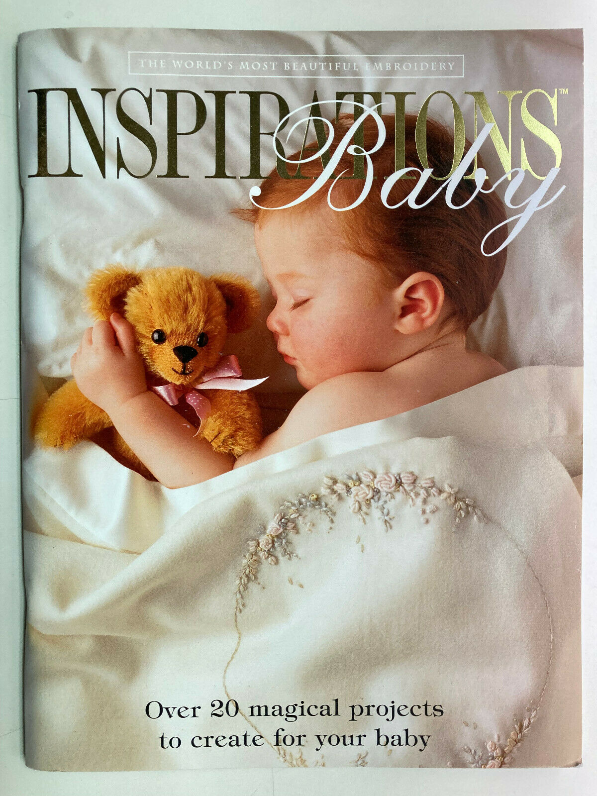 Inspirations: Baby 1999 Hand Embroidery Needlework Patterns Book