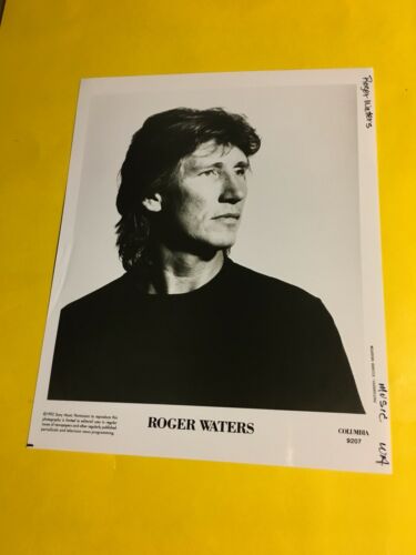 Roger Waters (pink Floyd) Press Photo 8x10, Columbia Records 1992.