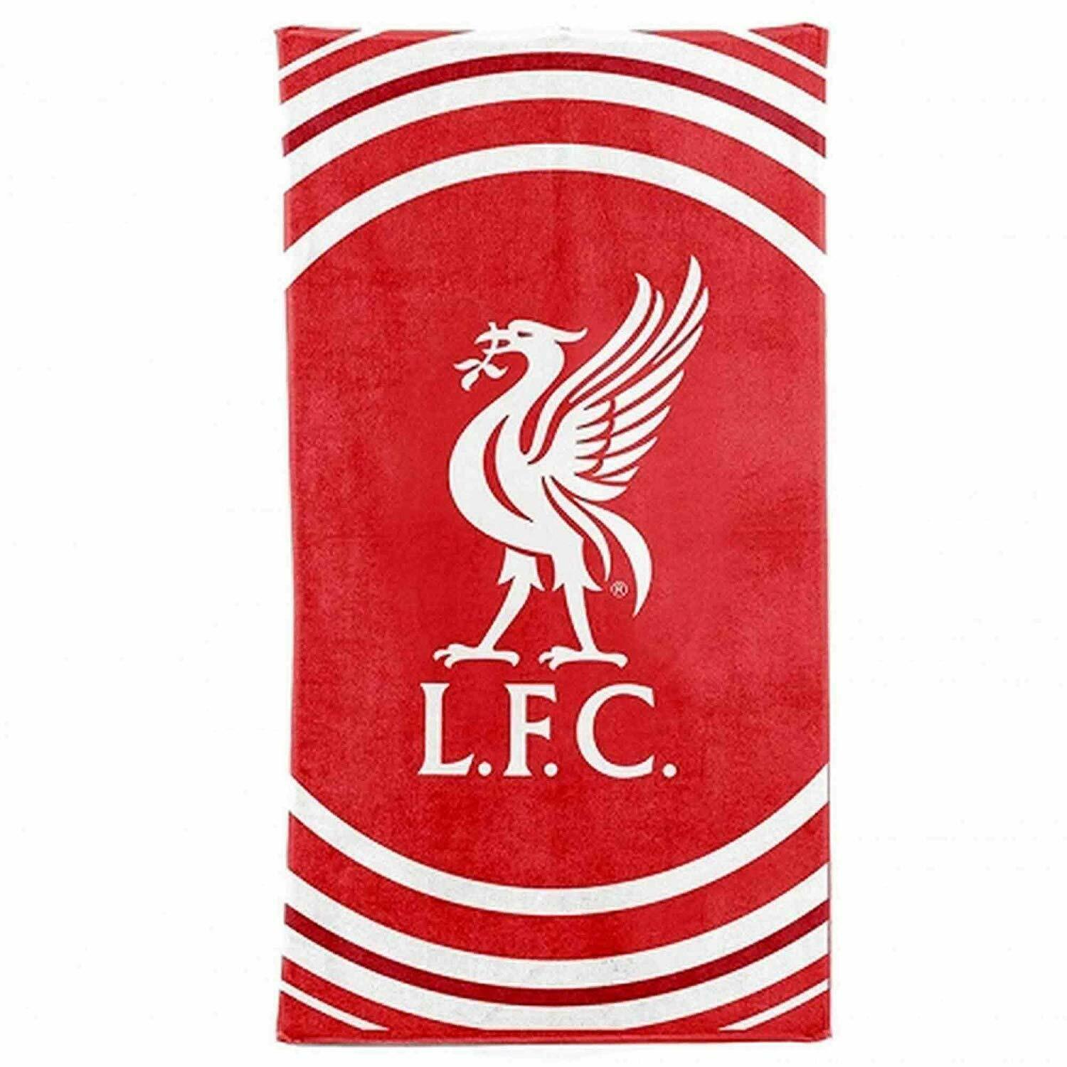 Official Liverpool Fc Beach Bath Towel Cotton Football Boys Kids Fans Gift