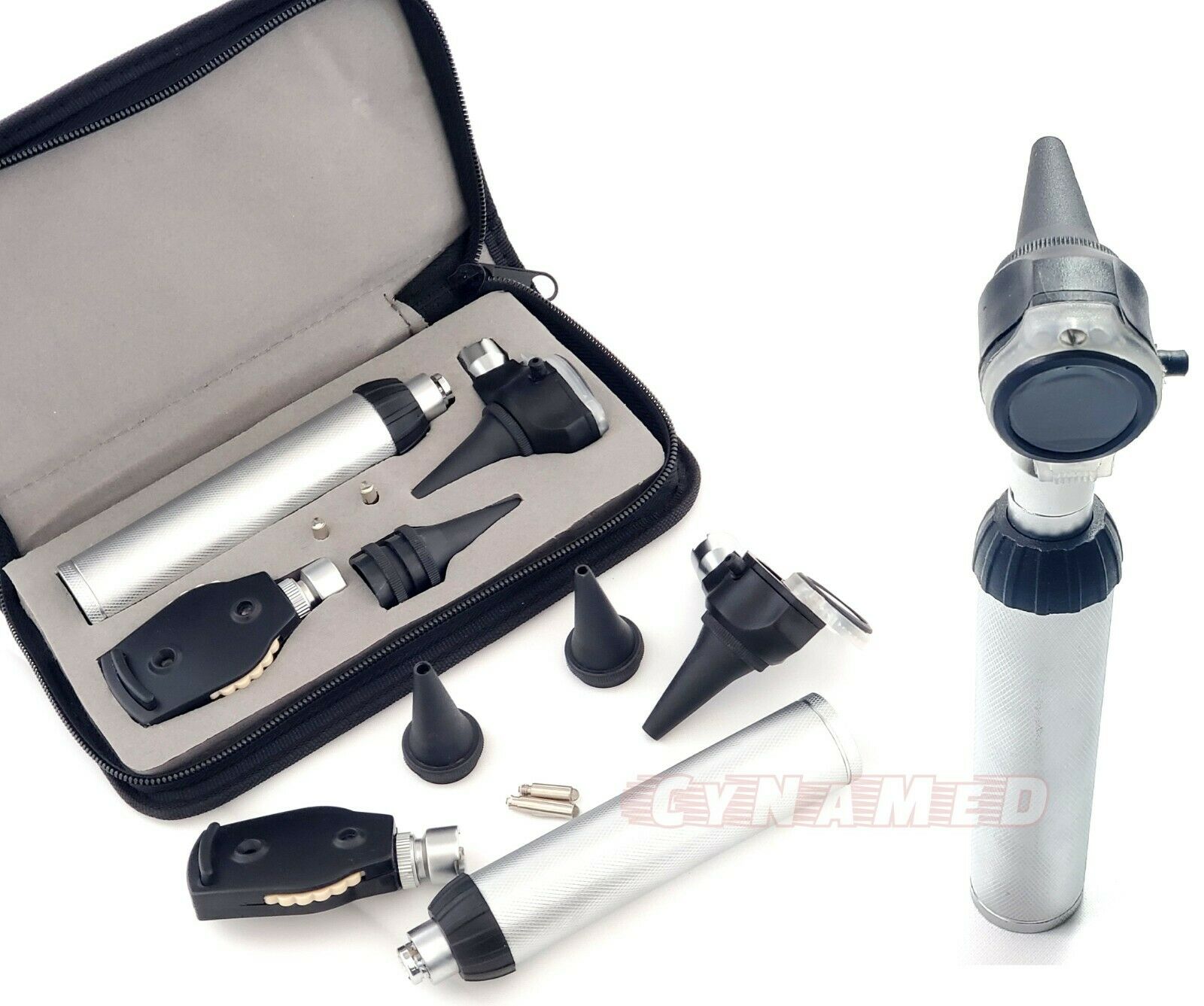 Incredible Premium Led Diagnostic Set Otoscope Ophthalmoscope 3.5v + 2 Free Bulb