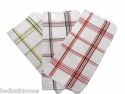 Assorted Waffle Weave Dish Cloths - Multi Colored Waffle Weave Dish Cloth 6 Pack
