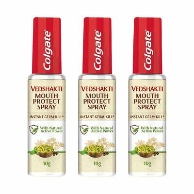 Colgate Vedshakti Mouth Protect Spray 10gm Pack Of 3 With Free Shipping Us