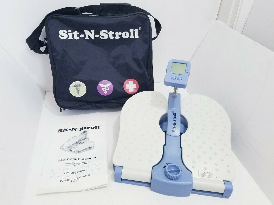 Sit-n-stroll Deluxe Portable Foot Exerciser