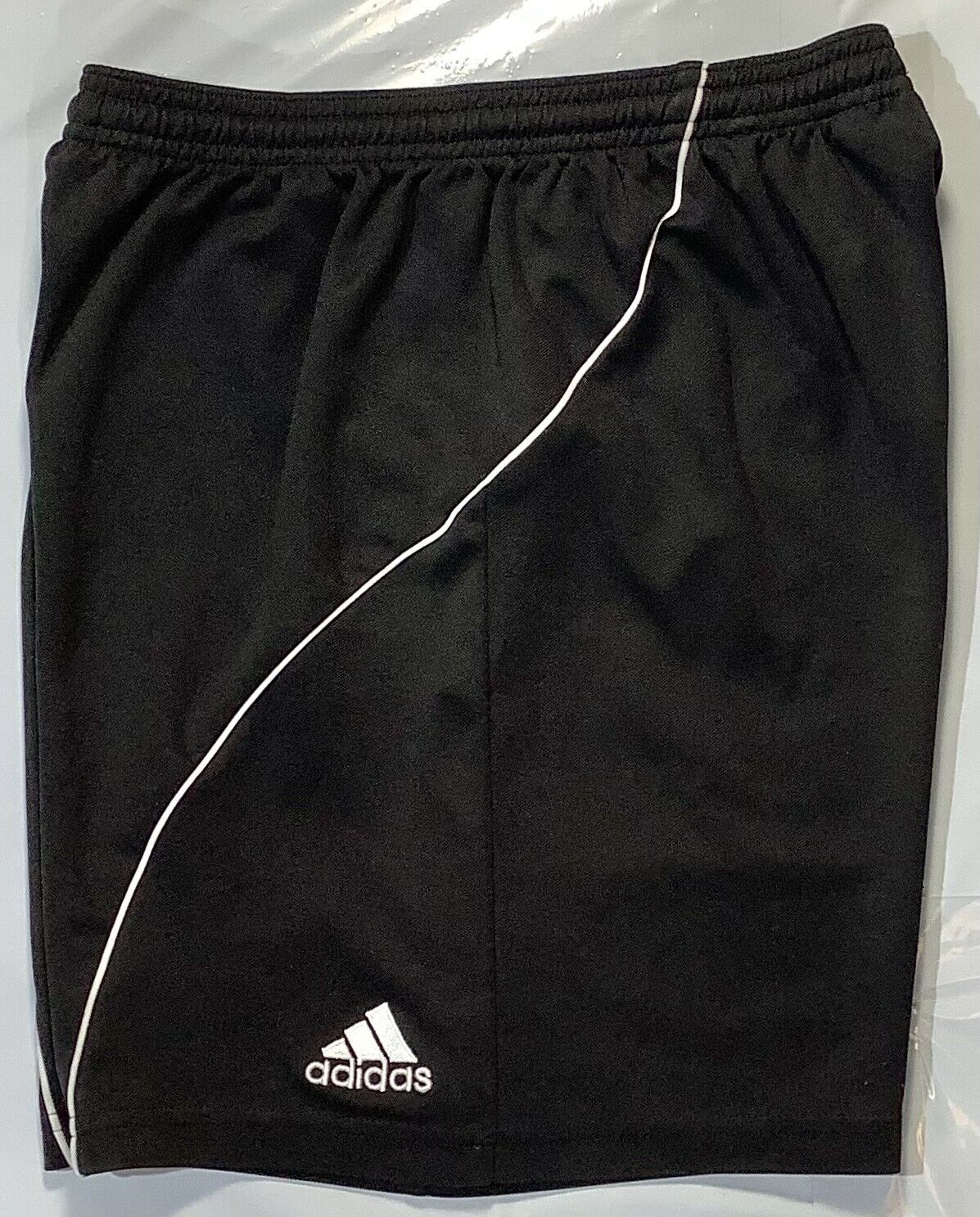 Adidas Clima365 6” Youth Boy’s Athletic Basketball Shorts Black Size L. Rn88387