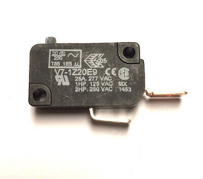 25a Micro Switch - Normally Open Snap Action Switch - .250" Connects
