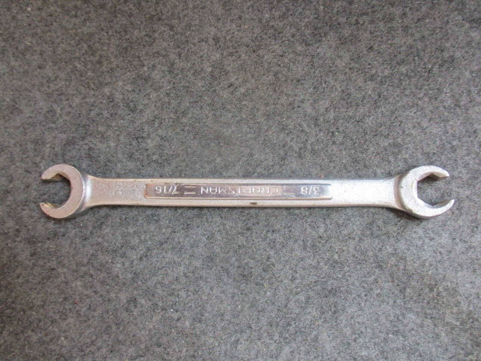 Craftsman Flare Nut Wrench 3/8" X 7/16" Open End Wrench -v- 44174