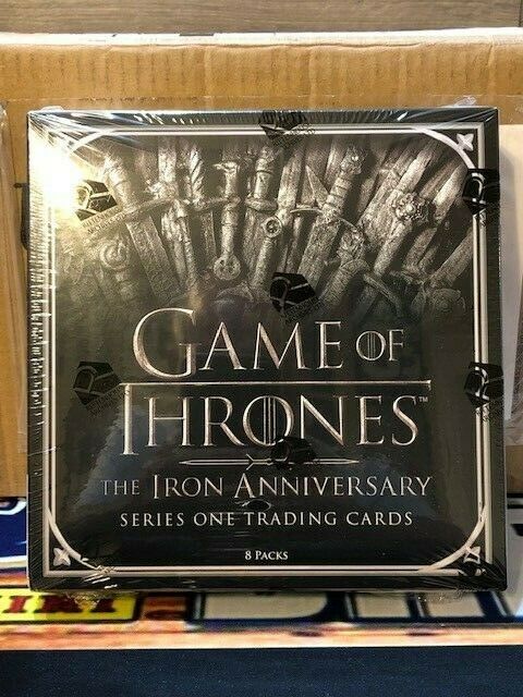 2021 Game Of Thrones Iron Anniversary Series 1 Sealed Hobby Box