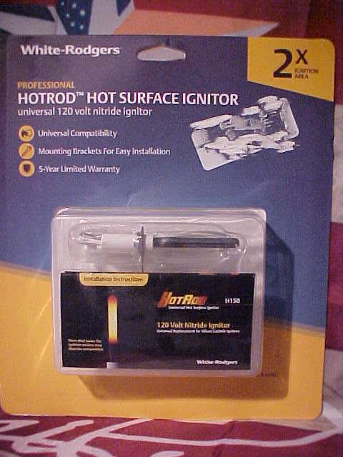 White-rodgers Professional Hotrod 120v Hot Surface Universal Ignitior H 150 New