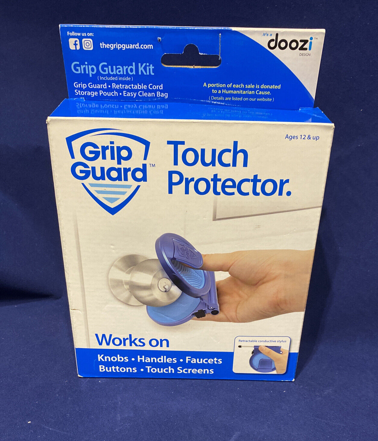 Grip Guard ~ "touch Protector" ~ Reusable/sanitary Hand Protection