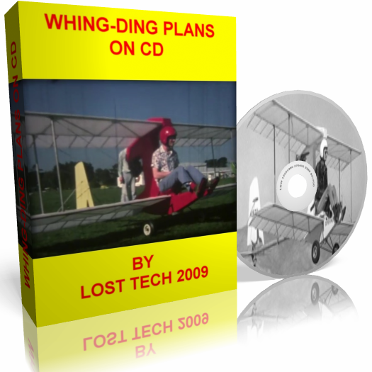 Whing Ding Biplane Ultralight Aircraft Plans On Cd Plus Extras