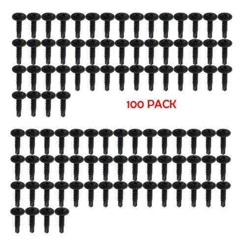 Black Phosphate Phillips Wafer Head Self Tapping/drilling Screws 1/2" (100/pack)