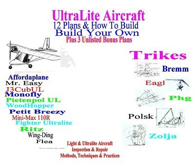 Ultralite Special 12 Plans  Plus, Trike Plans & More