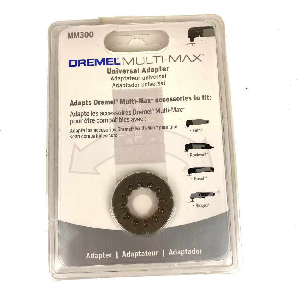 Dremel Mm300 Multi-max Universal Adapter -- Fits: Fein, Rockwell, Bosch, Rigid