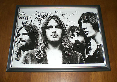 Pink Floyd Framed B&w Print
