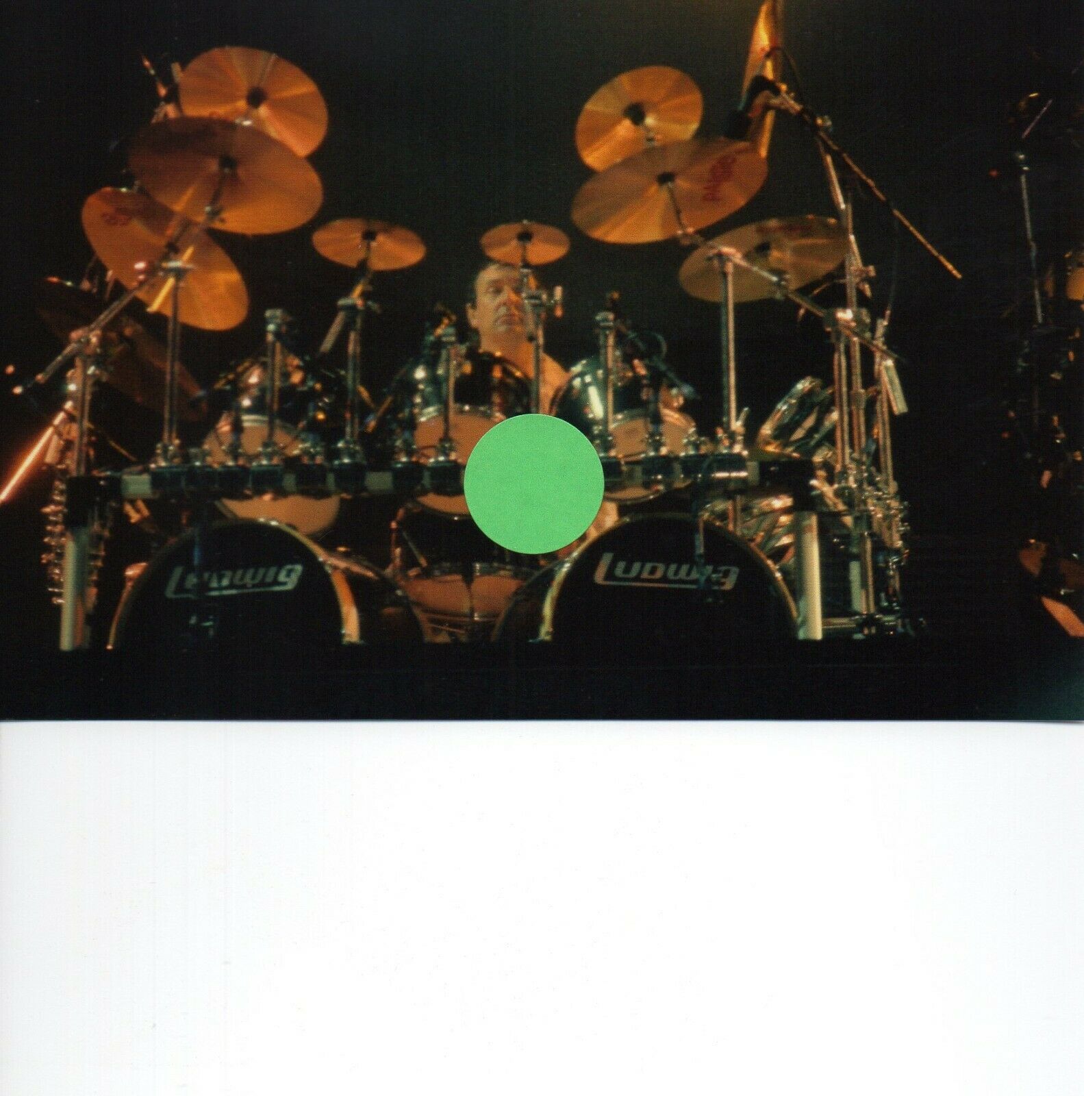 Pink Floyd Nick Mason 9 - 4x6 Color Concert Photo Set #85a