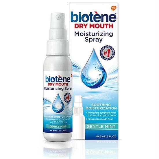 Biotene Moisturizing Mouth Spray Dry Mouth Soothing Mint 1.5 Sealed Nib Exp 2022