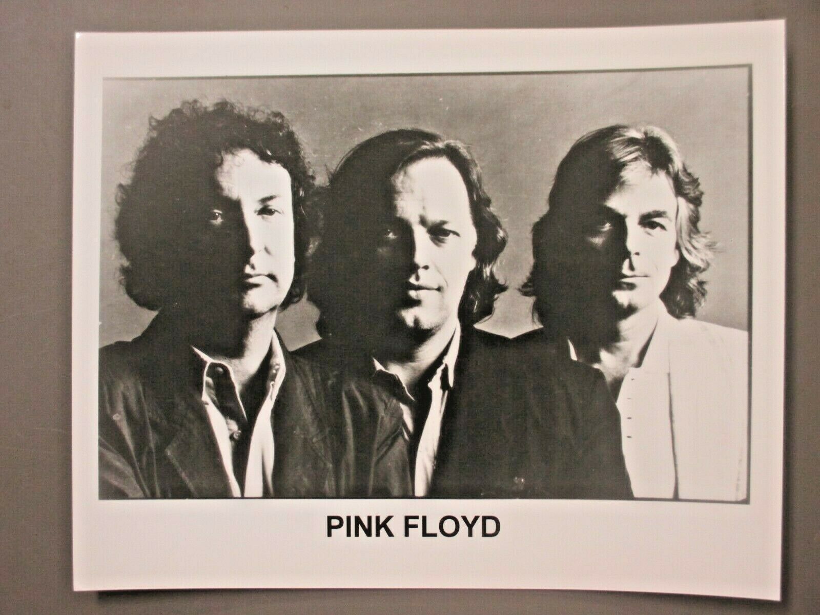 Pink Floyd Black & White 8 X 10 Matte Finish Promo Photo Original Closeup  !