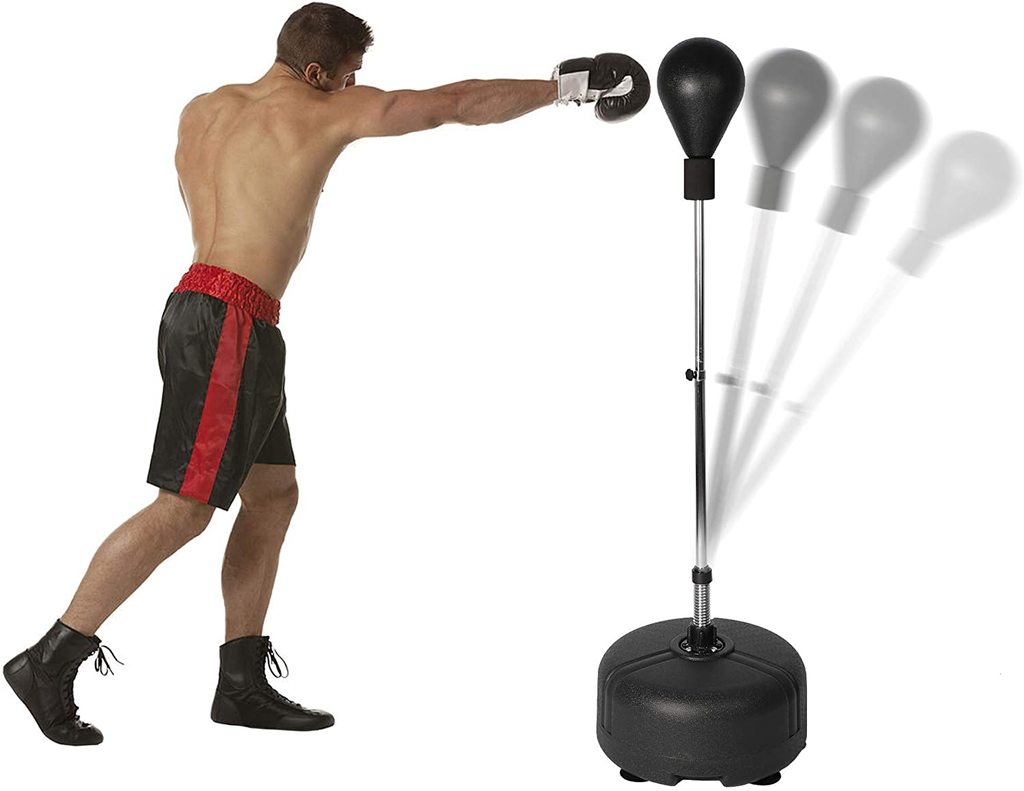 Vilobos Reflex Bag Freestanding Punching Boxing Ball Speed Training Cardio Sport
