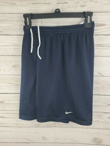 Nike Youth Size Medium Mesh Basketball Shorts Blue
