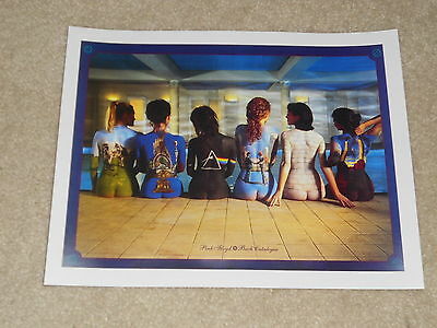 Pink Floyd Back Catalogue Mini-poster,the Wall, Animals, Wish, Ready To Frame!