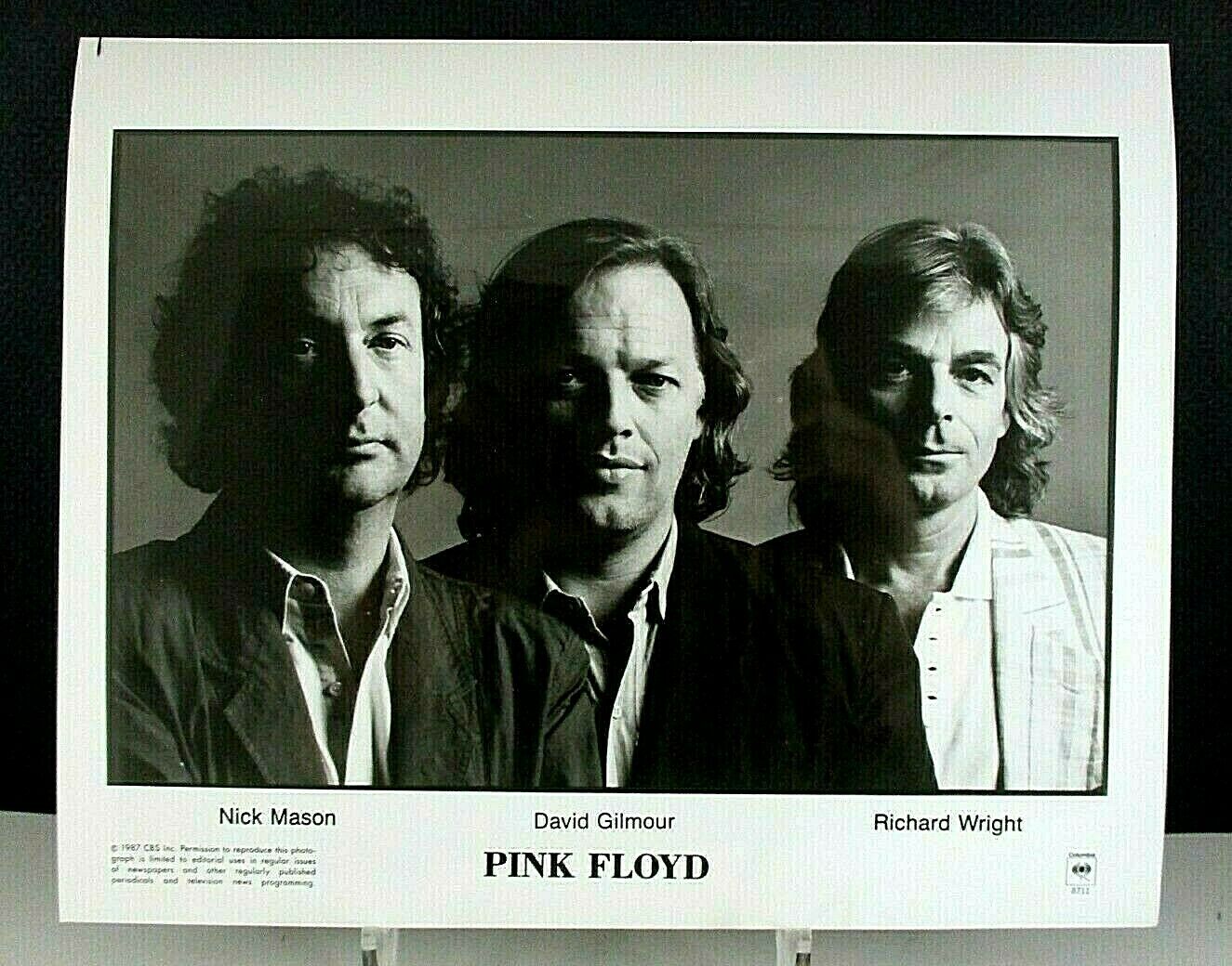 Pink Floyd A Momentary Lapse Of Reason, 8x10 Pr Photo, Columbia Promo (1987)