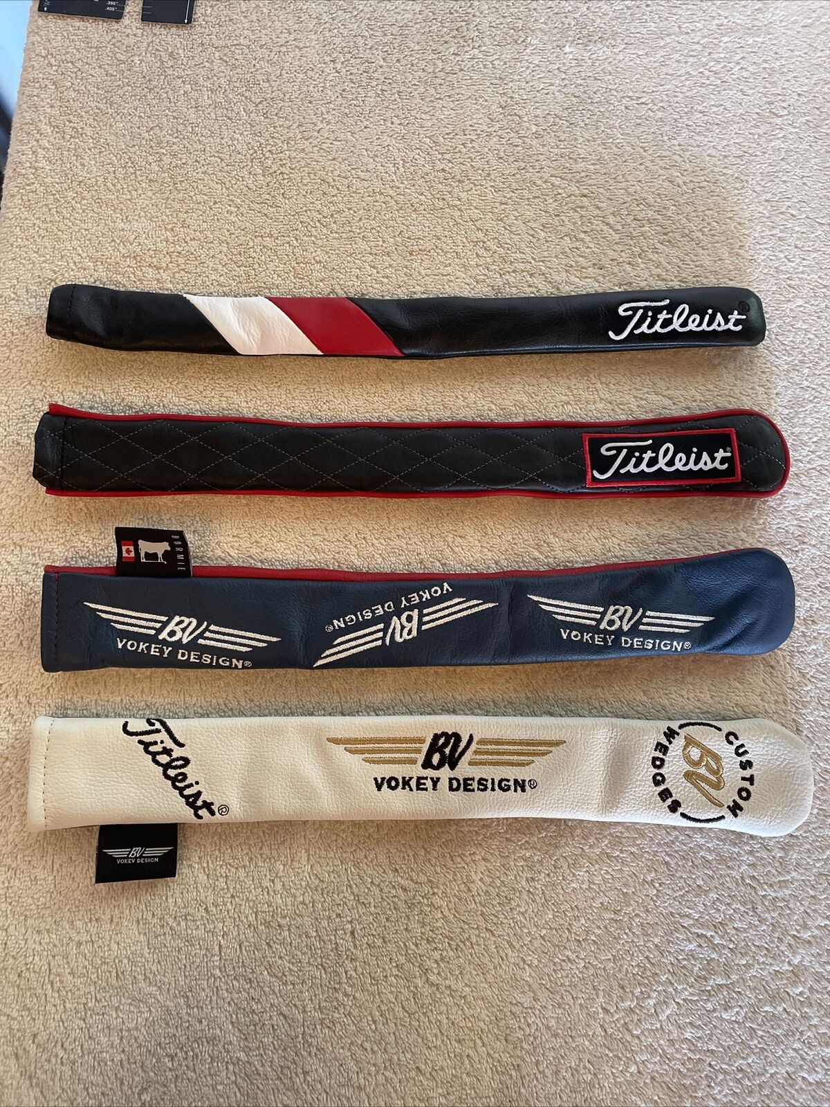 Titleist/vokey Design Alignment Stick Covers (4-pack) Brand New, Ships Today