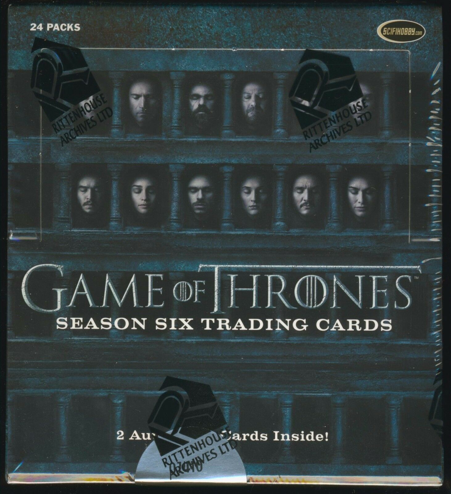 2017 Rittenhouse Game Of Thrones (season 6/six) Trading Cards Sealed Hobby Box