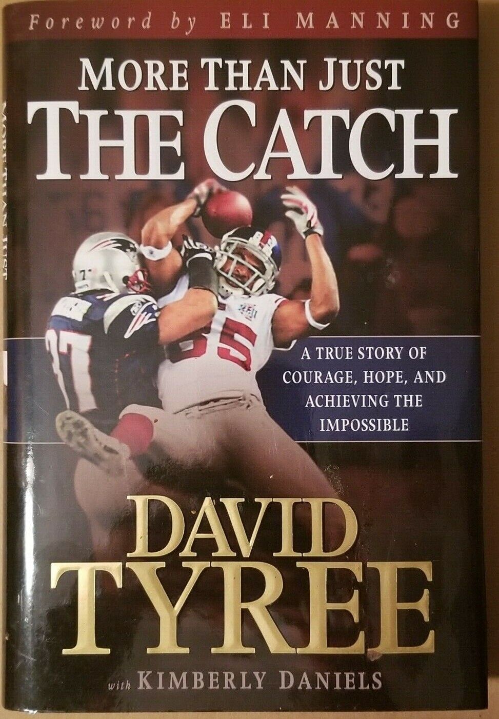 David Tyree Signed More Than Just The Catch Ny Giants