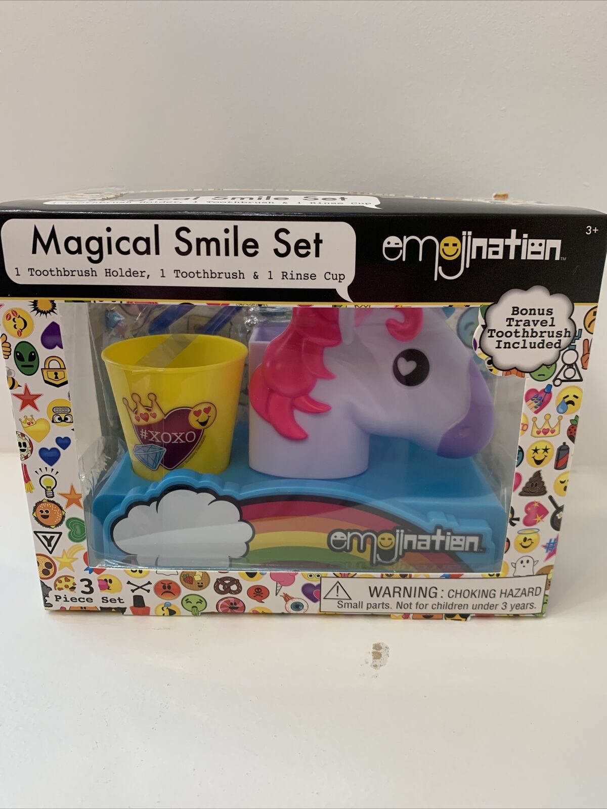 Emojination Magical Smile Toothbrush Set
